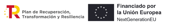 Plan de recuperación , transformación y resiliencia. Financiado por la unión Europea.